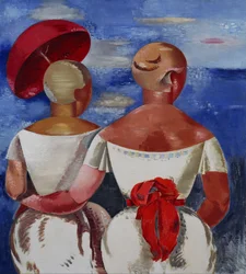 Signore al mare